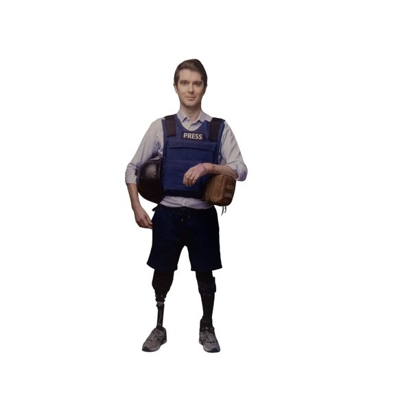 Benjamin Hall Book Saved A War Reporters Mission To Make It Home Dust Jacket - Picture 4 of 5